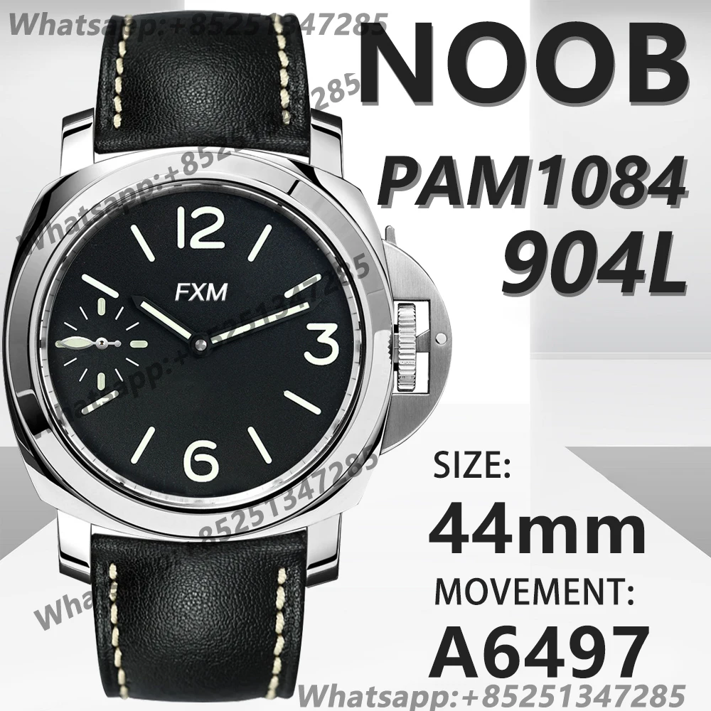 

Мужские автоматические механические Роскошные Брендовые Часы 44 мм PAM1084 ARF NOOB 904L VSF AAA Реплика 1:1 лучшее издание супер клон Спорт