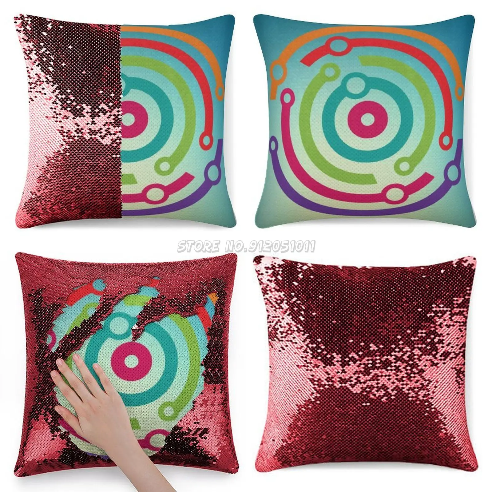 Venturous блестящий чехол для подушки Модный современные домашние наволочки подушек