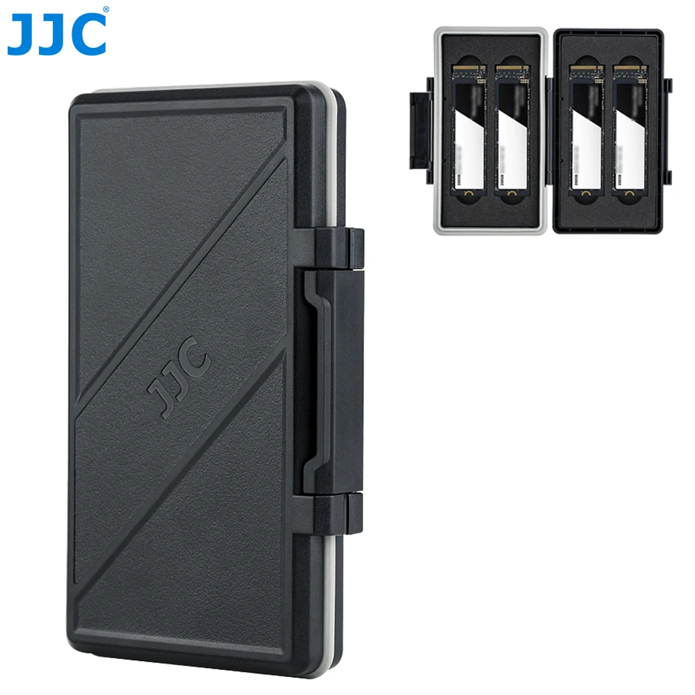 JJC 4 слота M.2 2280 SSD чехол для хранения защитный держатель настольного ПК ноутбука