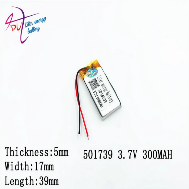 Аккумулятор Liter Mp3 Mp4 Bluetooth Cell 3 7 v литий-полимерная батарея 501739 501540 mah | Электроника