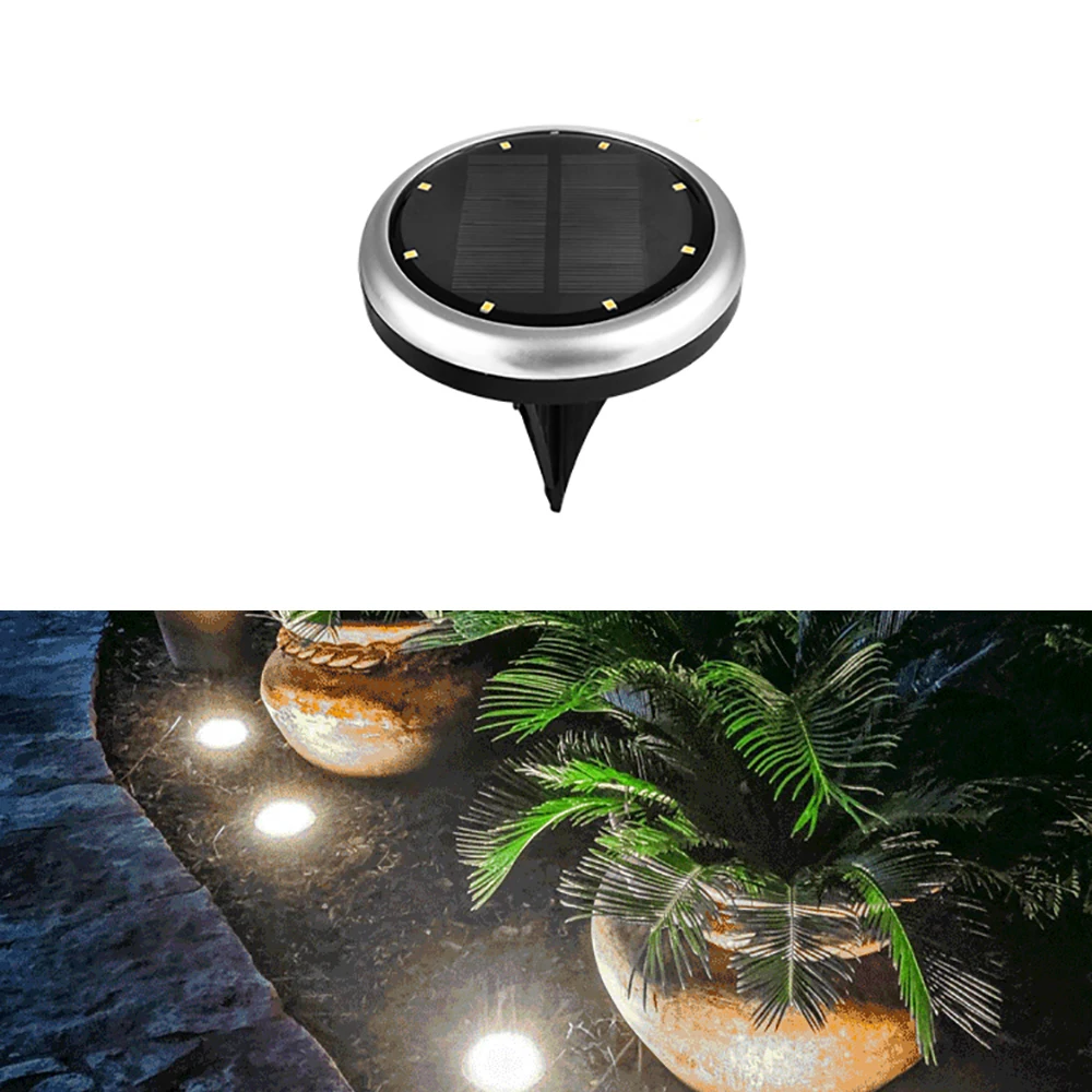 Водонепроницаемые уличные садовые светильники для газона набор фонарей с шипами