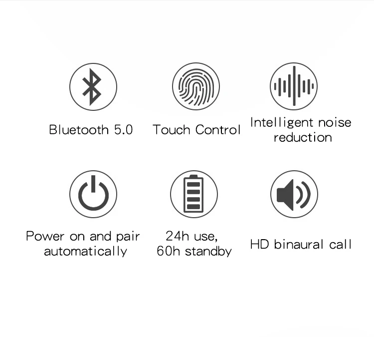 AZiMiYO TWS беспроводные наушники Bluetooth наушники туры стерео Спорт в уши бас гарнитура с микрофоном для Iphone Xiaomi huawei телефон