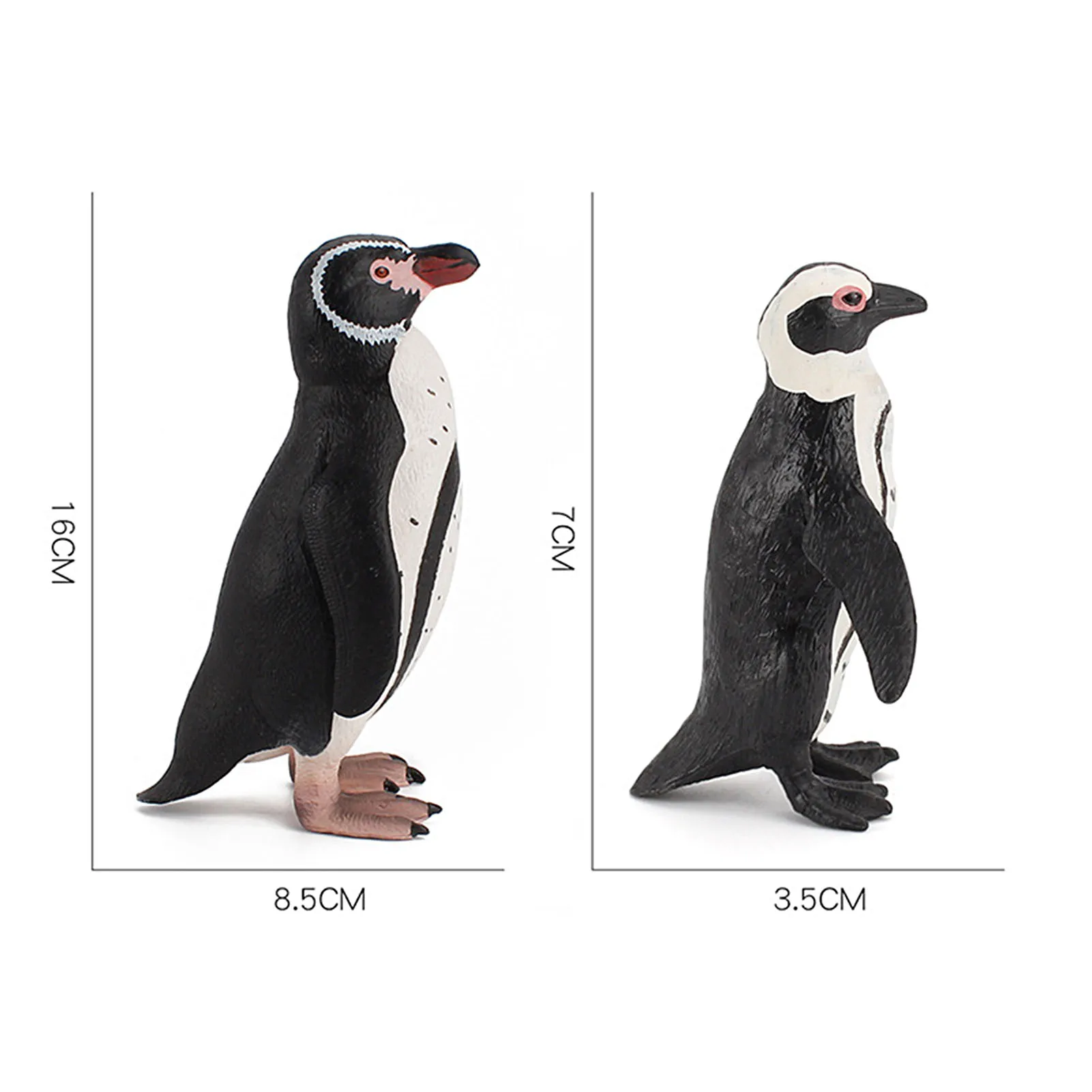

Simulation Wild Marine Life Penguin Animal Model Desk Decor Kids Educational Toy