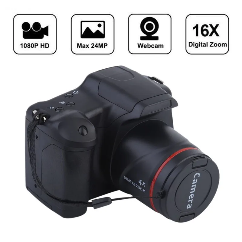 Цифровая видеокамера SEC 1080P с 3 дюймовым дисплеем 16X цифровым зумом