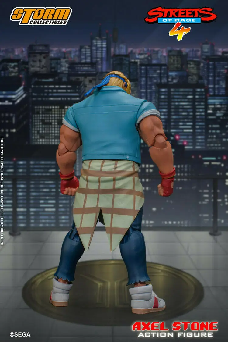 

Storm Toys SESR001 1/12 Streets of Rage Axel Stone 6'' Male Action Figure Model in stock