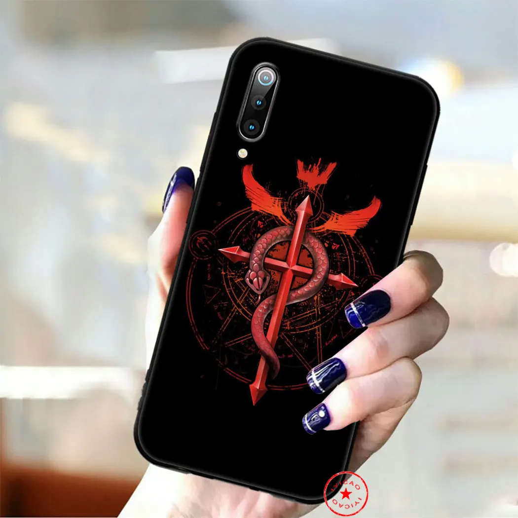 Fullmetal Alchemist Soft Case for Xiaomi Mi 10 9 8 A3 A2 9T Pro Lite SE A1 CC9 CC9E 5X 6X |