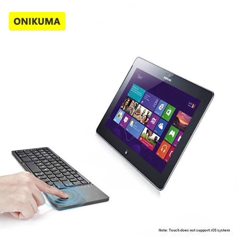 bluetooth клавиатура b033 портативная с