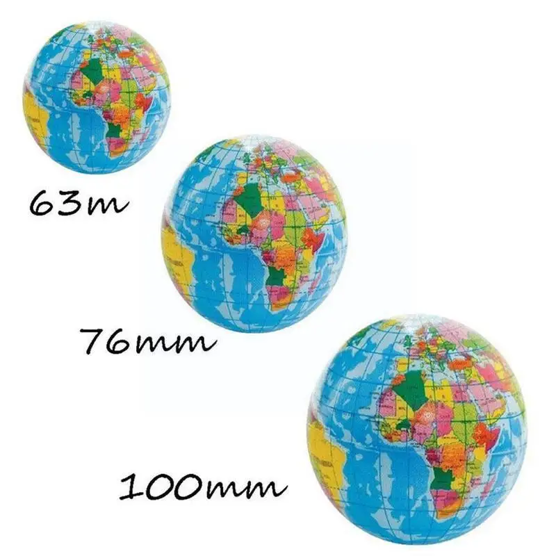 

Foam Globe Foam Decompression Young Children's Toy Pressure Teaching Custom Ball Printing D0M3