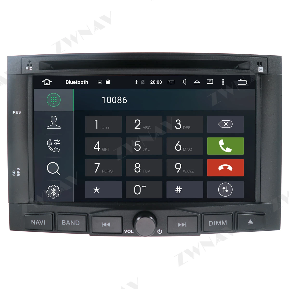 Carplay для 2009 2010 2011 PEUGEOT 3008 5008 Android 10 автомобильный мультимедийный плеер DVD стерео GPS