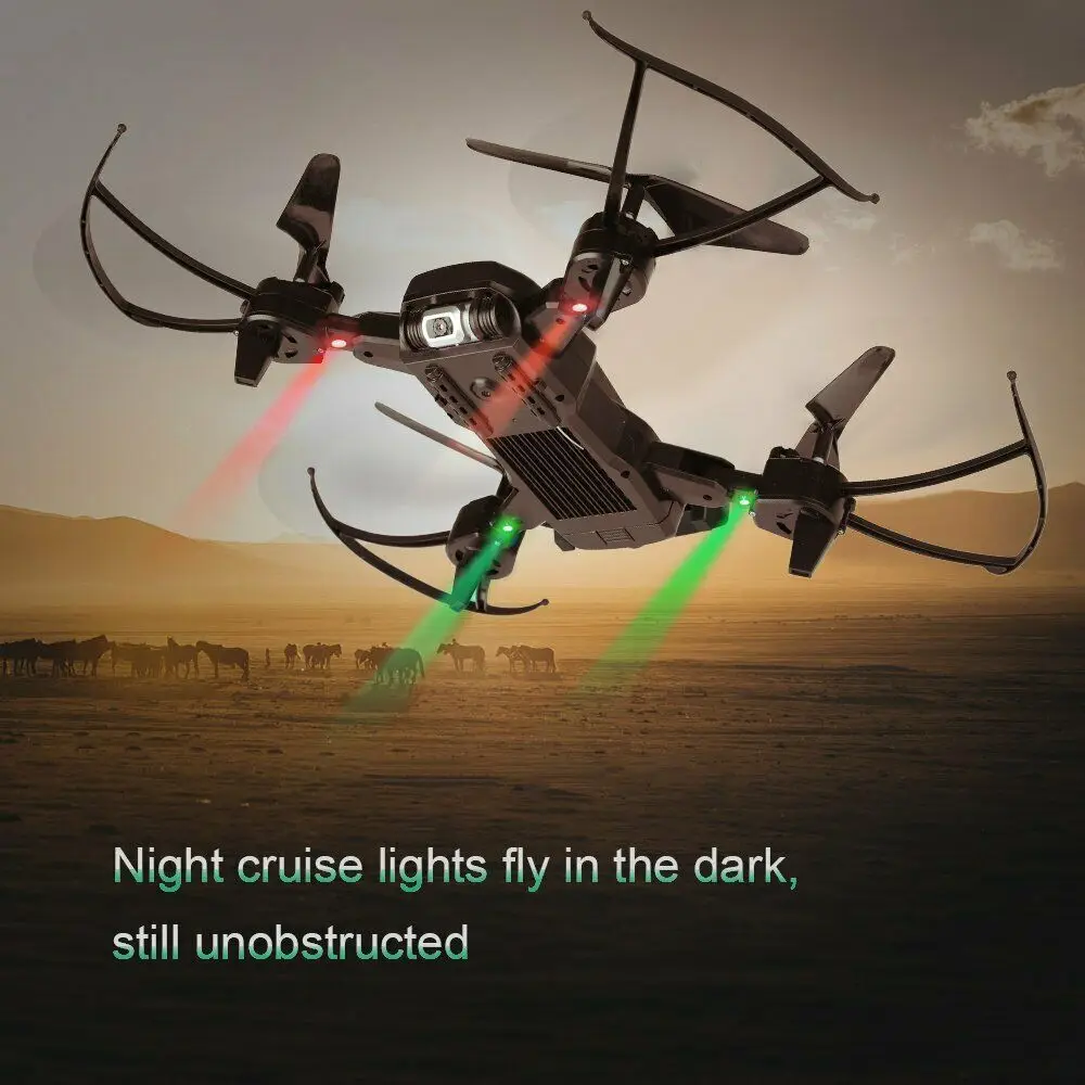 

Drone X Pro Dual Camera WIFI FPV 2.4G 1080P HD 4K Foldable Selfie RC Quadcopter Toys For Children