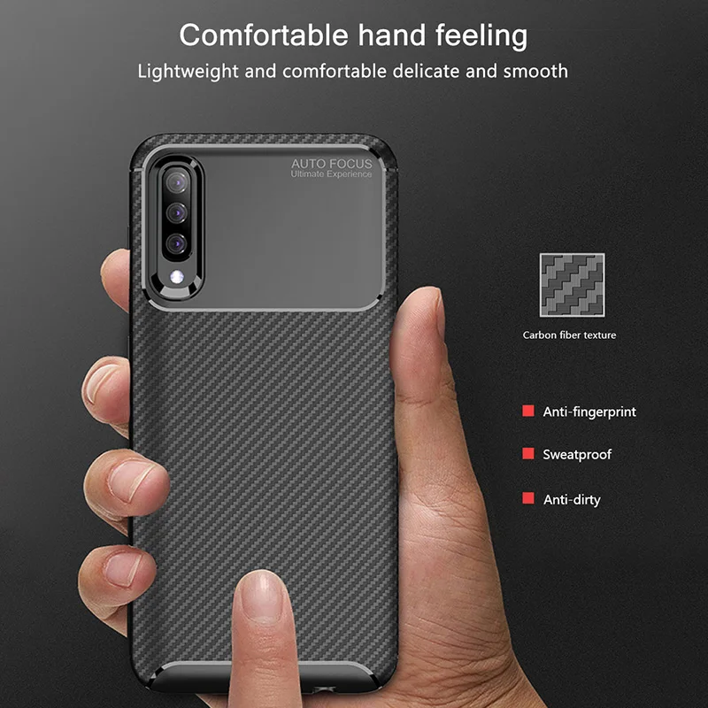 keysion case for samsung a70 a50 a30 a20 a10 a40 10s 20s carbon fiber silicon phone cover for samsung galaxy s10 note 10 plus s9 free global shipping