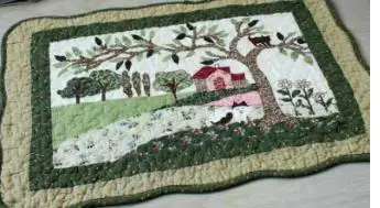 

Коврик из хлопка 40*60 см, лоскутный, нескользящий
