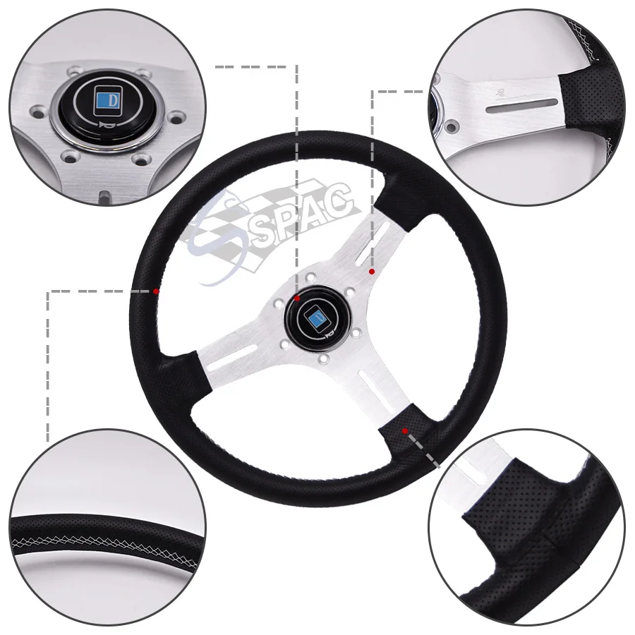 Универсальный руль для гоночного автомобиля алюминиевый дрифта | Автомобили и