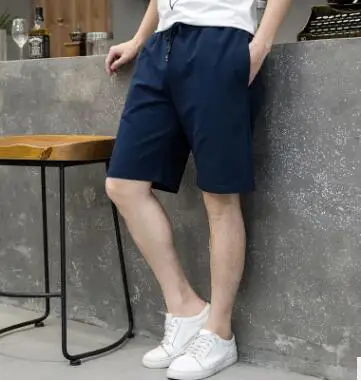 

ZNG 2020 new men's casual shorts fashionable solid color men's sports shorts students' simple cotton