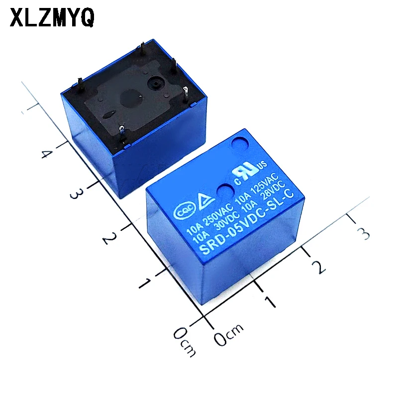 50 шт. реле мощности SRD-05VDC-SL-C SRD-05V 12V 24VDC-SL-C 5V 24V DC электронный комплект для