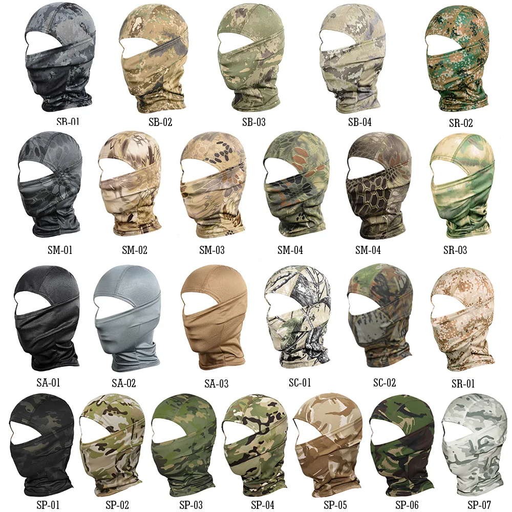 Военная тактическая Балаклава Кепка CP камуфляжная подшлемник мотоцикла маска