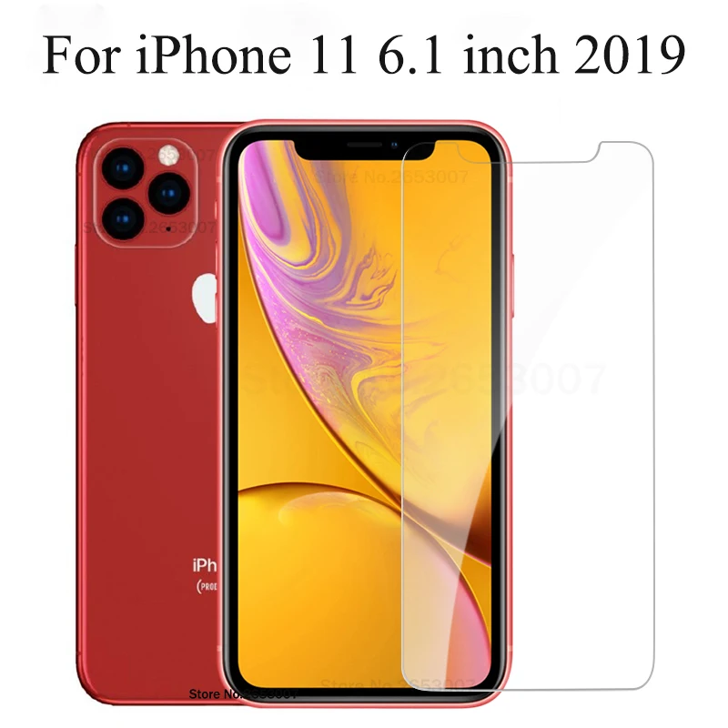 Закаленное стекло для iPhone 11 Pro XR XS MAX Защита экрана для iPhone 8X7 6 6S Plus 5 5S SE 11 Pro Max 6,1 6,5 5,8 дюйма
