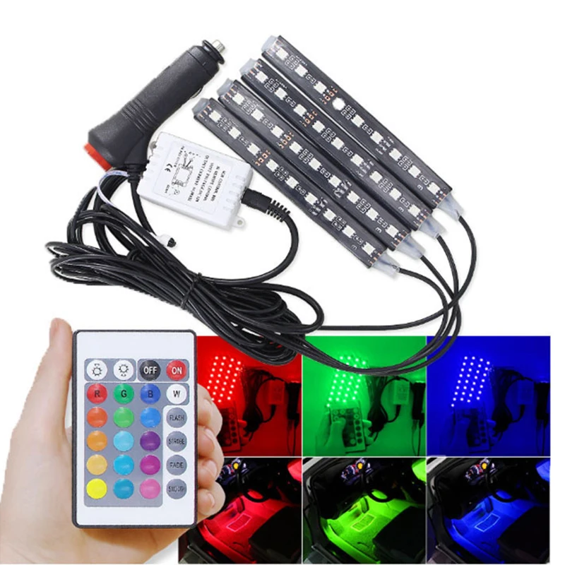 Автоматисветодиодный светодиодная RGB лента для создания атмосферы 36/48/72