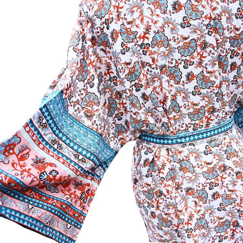 

Printed Cover ups Sexy Summer Beach Long Dress Tunic Women Beachwear Swimsuit Cover Up Bikini Wrap Beach Sarong