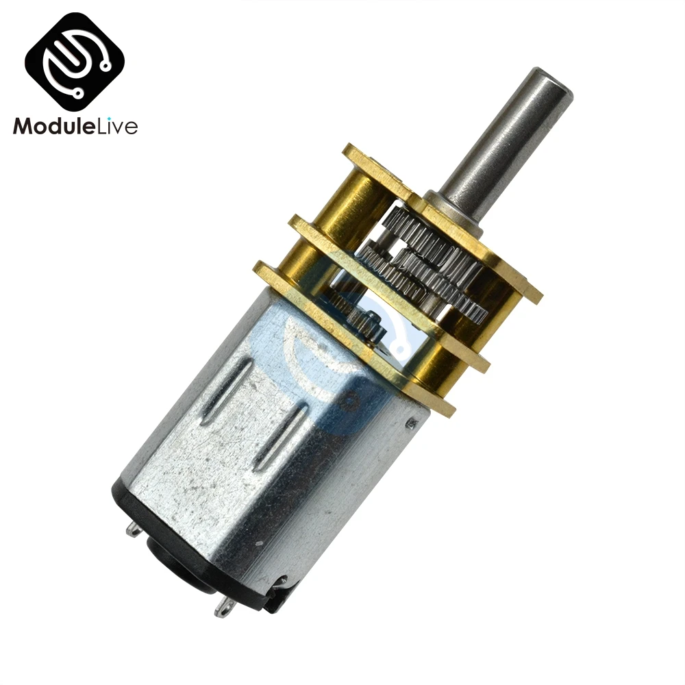 GA12 N20 DC снижение Шестерни двигатель 3V 6V 100 об/мин 12В высокого качества Alto Крутящий