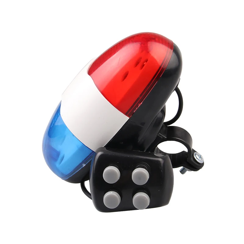 Велосипедный звонок 6 светодиодный 4 тон велосипедный спорт рог велосипед вызова