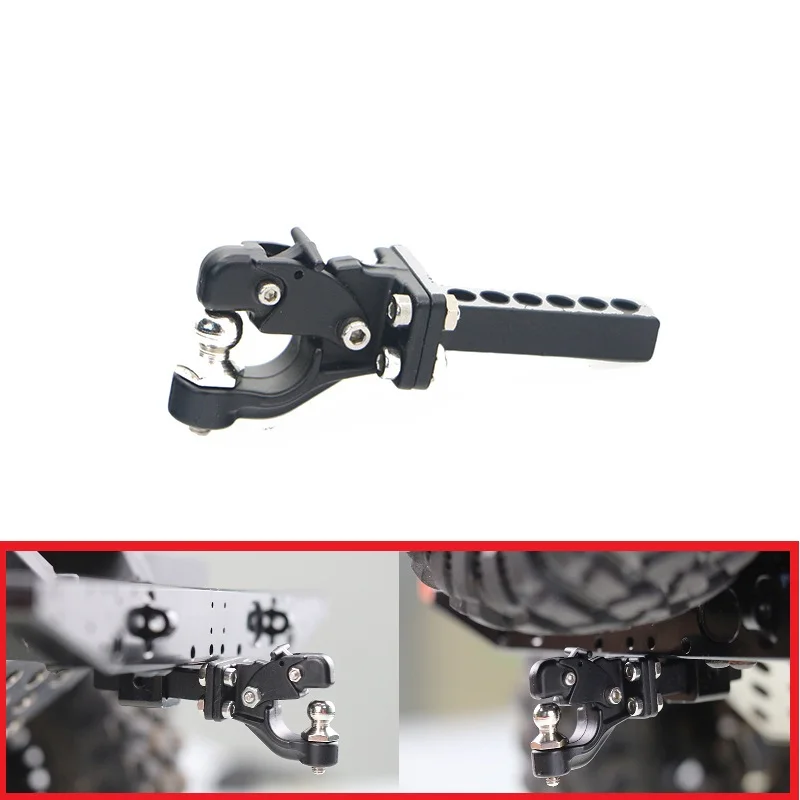 Металлический спасательный крючок для прицепа Traxxas TRX4 Axial SCX10 90046 90047 1/10, радиоуправляемая модель автомобиля, гусеничная машина, детали автомобиля
