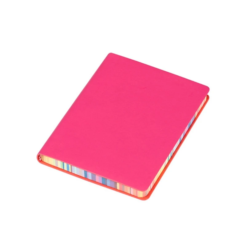 

A6 Softcover PU Notebook Notepad Ribbon Page Tag 100 Sheets Eye-caring Dowling Papers Office School Writing Supplies