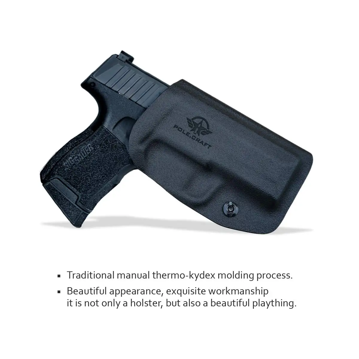 Кобура Sig P365 для пистолета OWB Kydex подходит изготовления на заказ: Sauer / SAS наружный