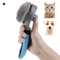 pet comb automatic dog comb self cleaning brush cat grooming tools dog pet grooming supplies electric lice comb dog groomer