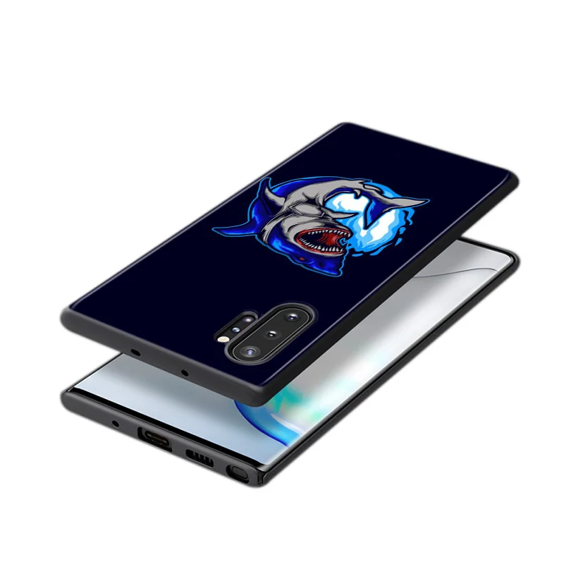 

Bgym Gshark For Samsung Galaxy Note 20 Ultra 10 9 8 S10 S10E S9 S8 S7 Plus Pro 5G Black Phone Case