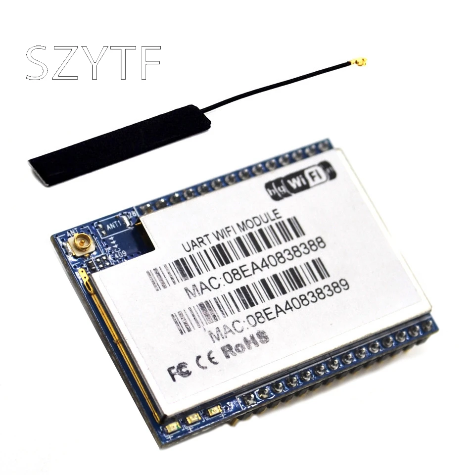 1 шт. HLK RM04 Uart последовательный порт для Ethernet wifi Wi Fi беспроводной сетевой модуль