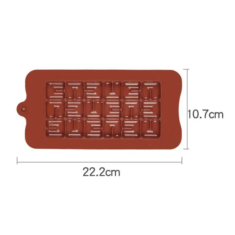 

3D U Shape Silicone Cake Chocolate Mold Easter Valentine DIY Melt Mould Jelly Candle Wax For Home Ice M4W4