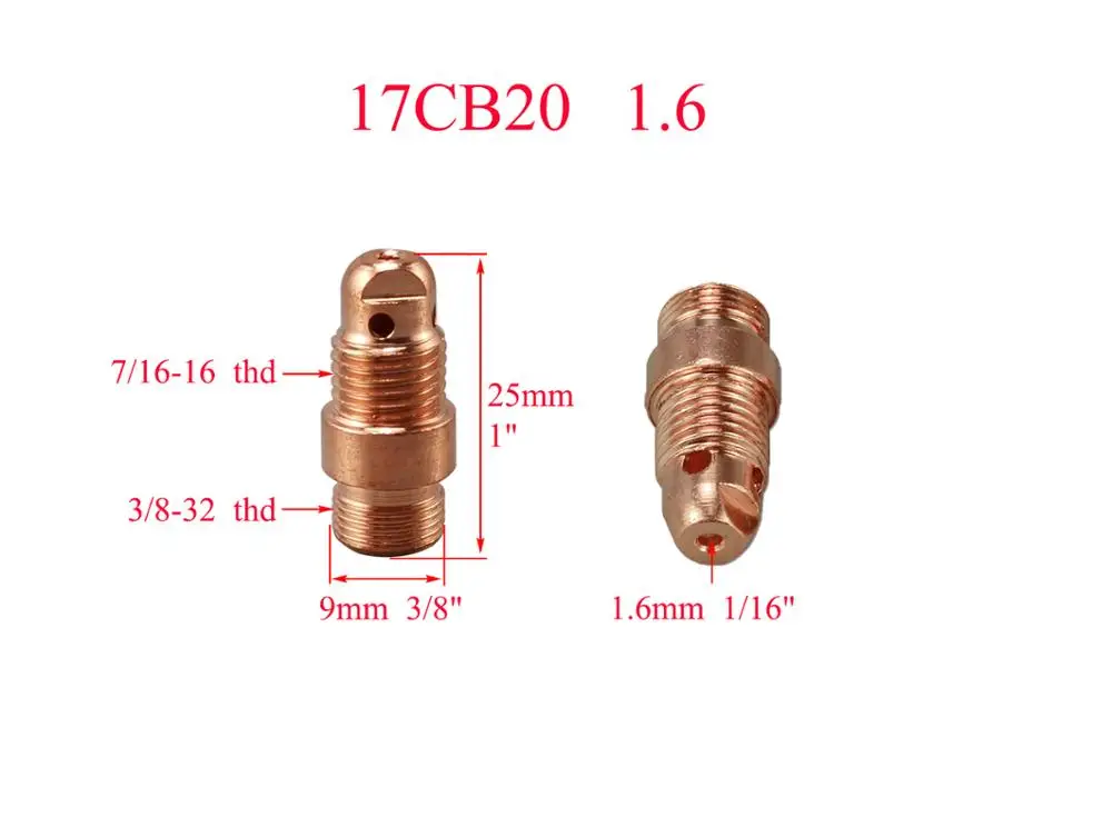 Сварочный фонарь WP PTA SR 17 18 26 5 шт. 17CB20 1 6 мм (2 4 3 2 по выбору)|Сварочные горелки| |