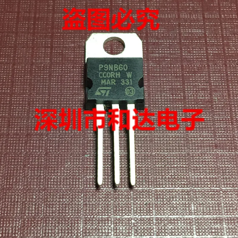 

5 шт. P9NB60 STP9NB60 TO-220 600V 9A