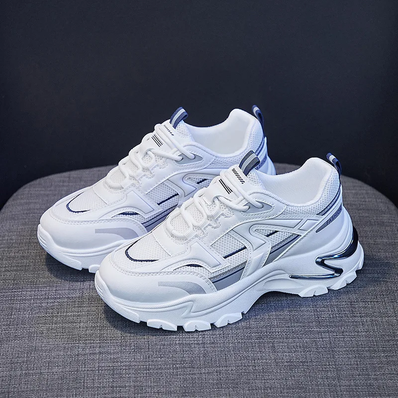 

Women's Chunky Sneakers Women Platform Sports Shoes 2021 Summer Ladies Vulcanized Shoe Designer Fashion Casual Shoe Basket Femme