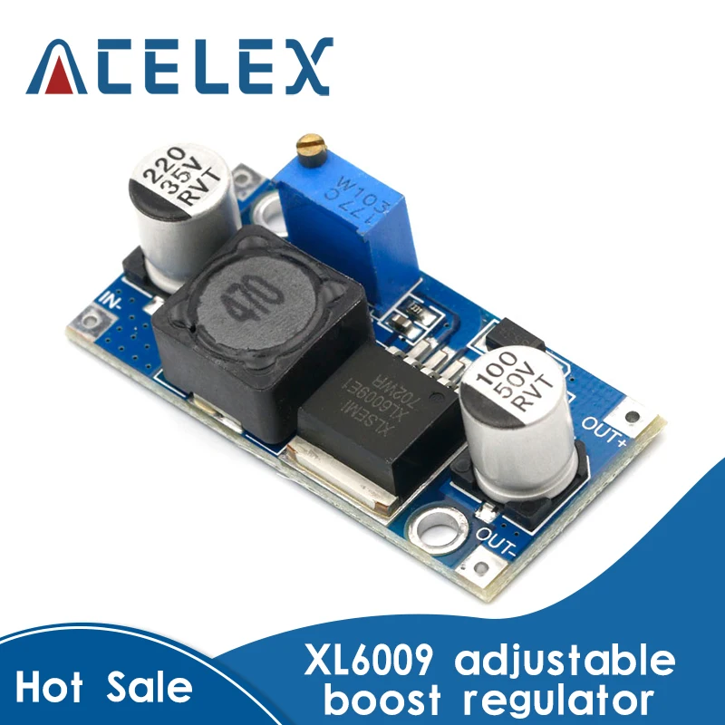 XL6009 DC Booster Модуль питания модуль Выход регулируется Супер LM2577 шаг вверх модуль|module power|module power supplymodule output |