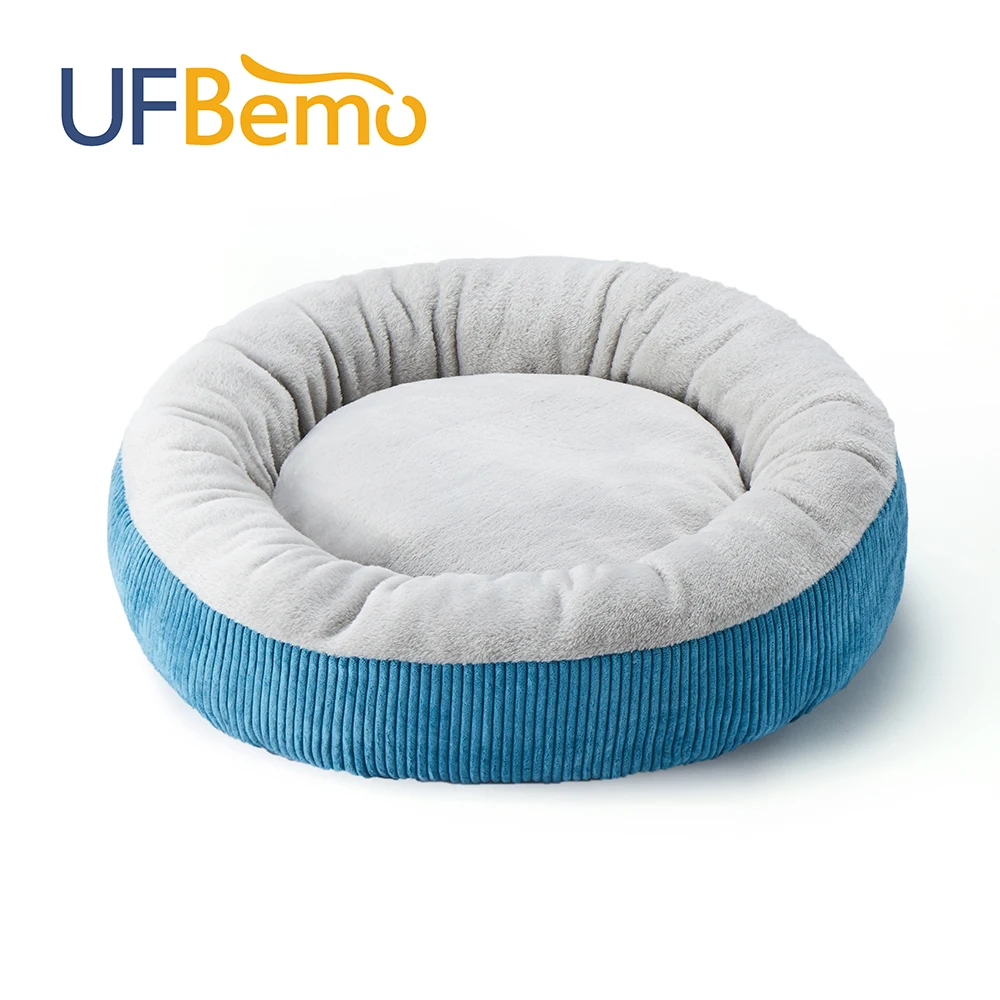 UFBemo супер уютная кровать для собаки пончик дом кошки глубокие кровати сна