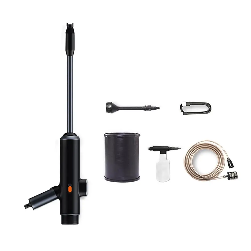 Pаспродажа Автомобильный водяной пистолет высокого Давление очиститель Авто омывателем Автомобильная моющая машинка электрическая очистная Портати...