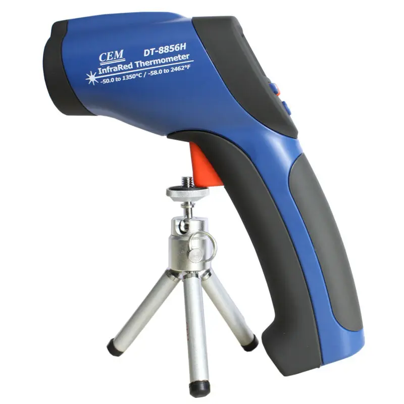 

Высокотемпературный инфракрасный термометр с цифровым измерителем температуры, бесплатная доставка