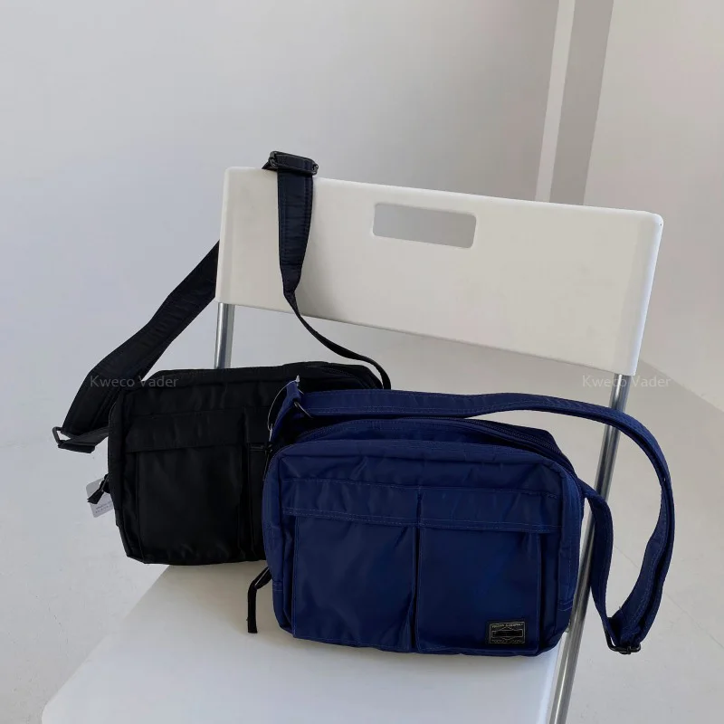 

Сумки через плечо в японском стиле для женщин 2021 повседневные маленькие роскошные сумки с карманами женская дизайнерская сумка-мессенджер ...