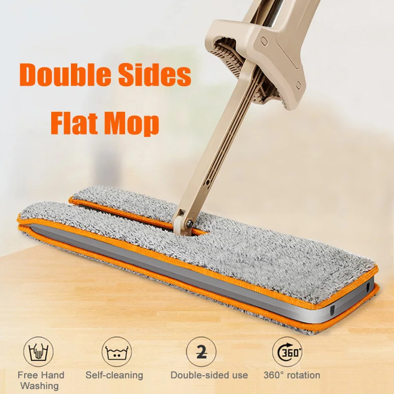 Двусторонняя швабра кухонные тапочки для мытья пола домашние аксессуары плоская