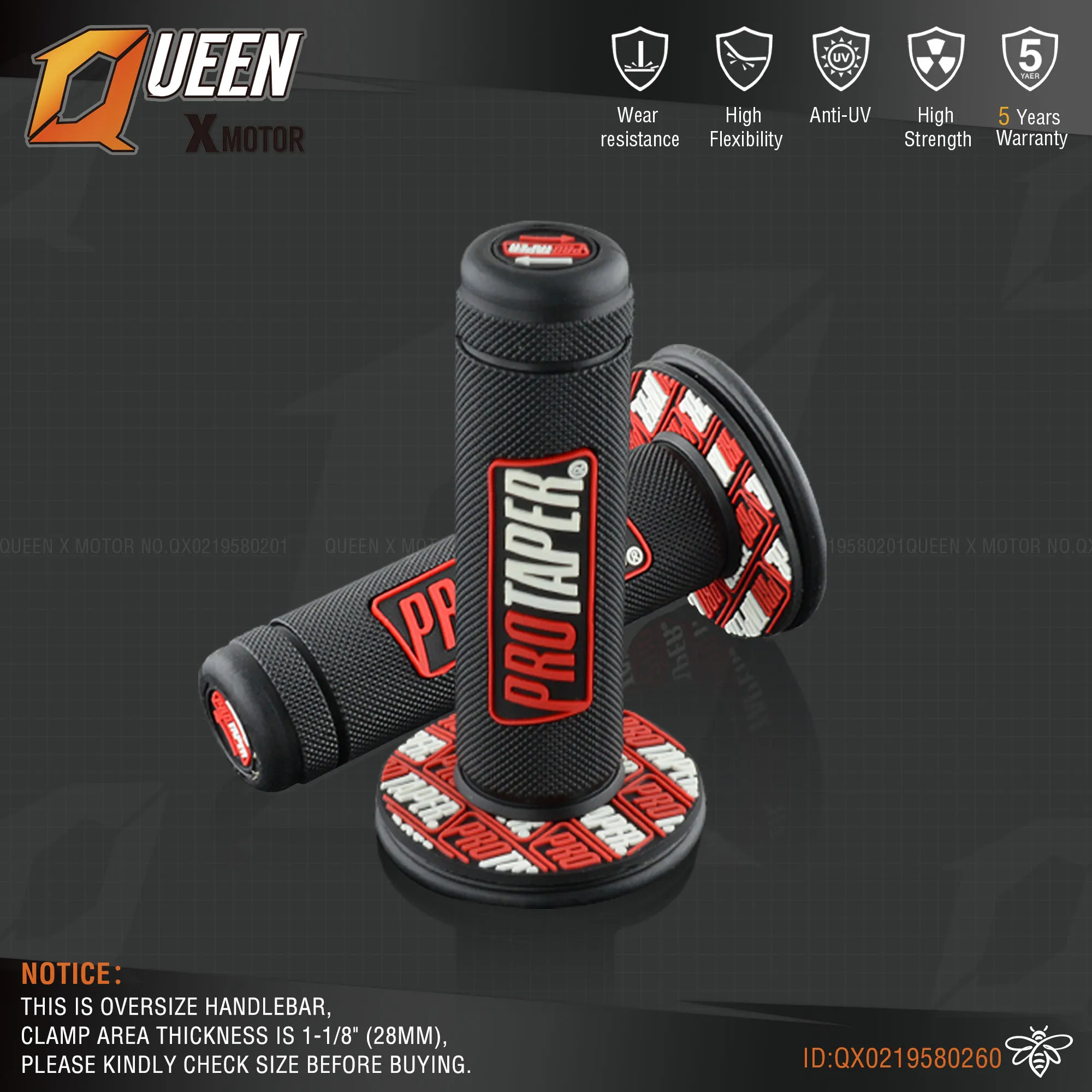 MX gel like для 7/8 &quotРуль светло голубые резиновые ручки мотоцикла supermoto питбайк dirt pit