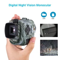 portable mini infrared digital night vision device monocular hunting scope dvr video camera with 8gb card for day night hunting