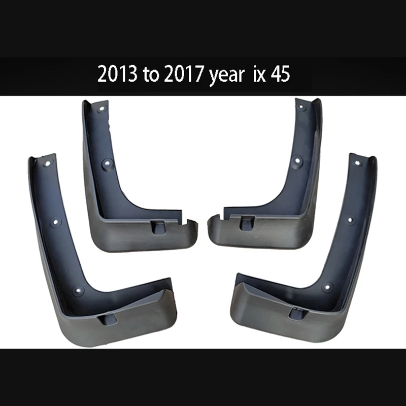 

4pcs Front Rear Car Mud Flaps For hyundai new ix45 13-17 2019 yea Splash Guards Mud Flap Mudguards Fender Mudflaps Accessori