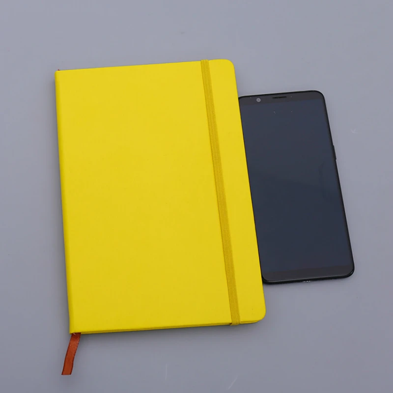 Планер из ПУ эластичной ленты для офисного бизнеса a5 блокнот на ремешках
