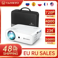vankyo leisure 430w mini wifi projector full hd 1080p supported projector with synchronize smart phone screen portable projector