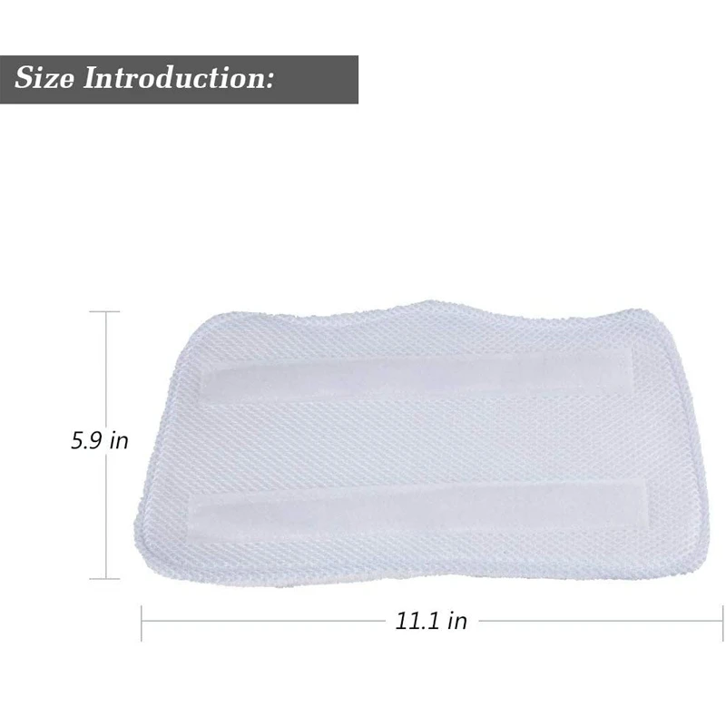 

6x Microfiber Packs Mop Pads for Shark S3101 S3102, S3250, S3251, Sk115, Sk140, Sk141 Steam Cleaner