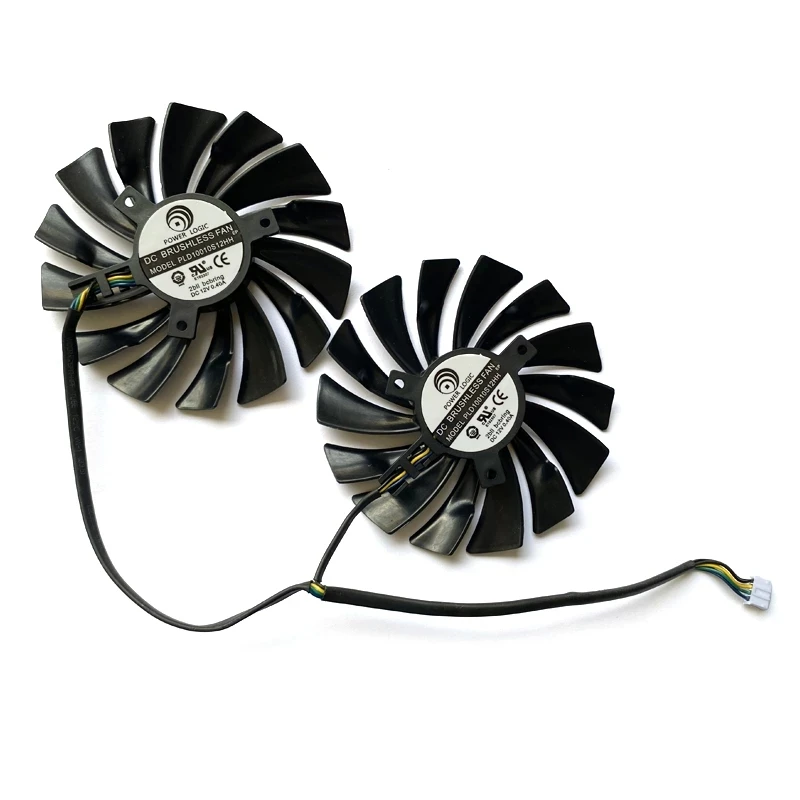Вентилятор видеокарты MSI R7 370 MSI-r7-370-Game VGA 95 мм 2 шт. PLD10010S12HH 4 контакта | Компьютеры и