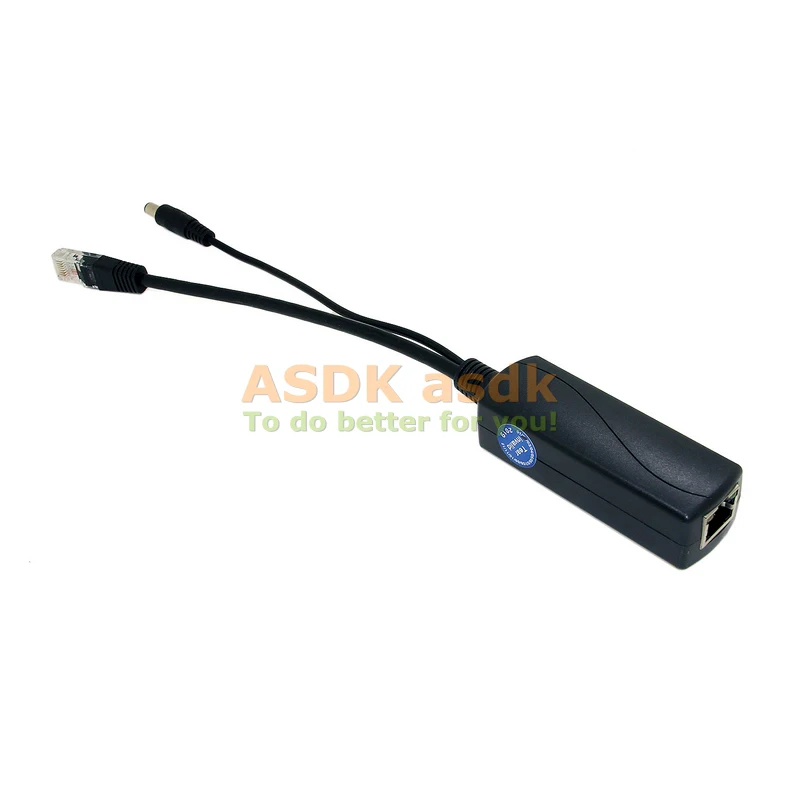 12V 1A Выход разделитель PoE с IEEE 802.3af Стандартный & 10/100 м Мощность over Ethernet для IP Камера