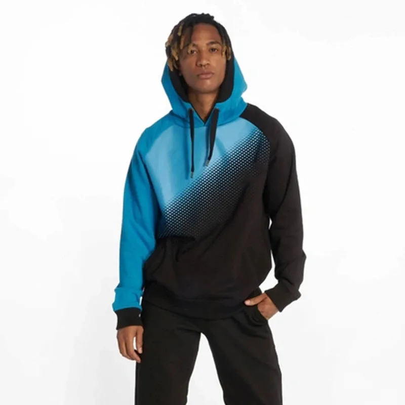 Куртка мужская Спортивная для бега толстовка с капюшоном и длинным рукавом